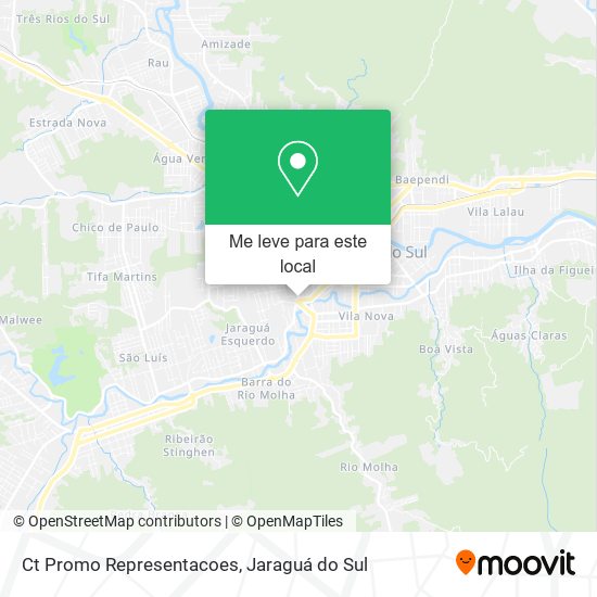 Ct Promo Representacoes mapa