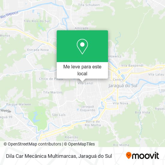 Dila Car Mecânica Multimarcas mapa