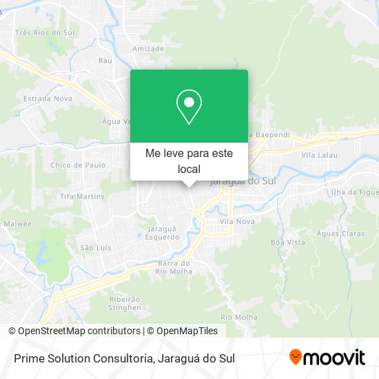 Prime Solution Consultoria mapa