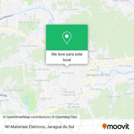 Wi Materiais Eletricos mapa