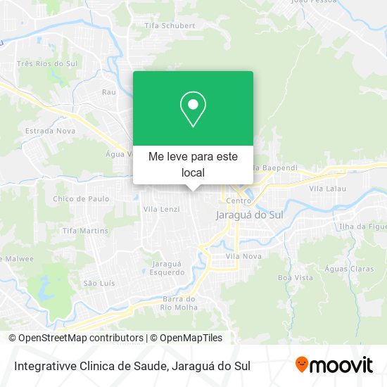 Integrativve Clinica de Saude mapa
