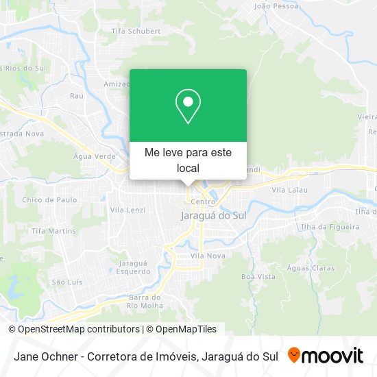 Jane Ochner - Corretora de Imóveis mapa