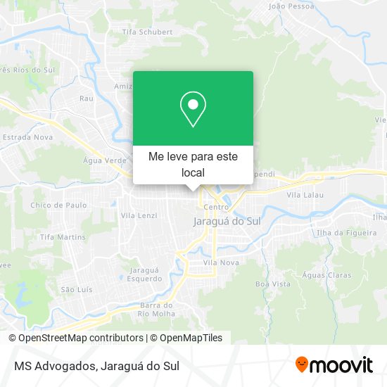 MS Advogados mapa