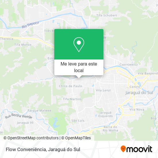 Flow Conveniência mapa