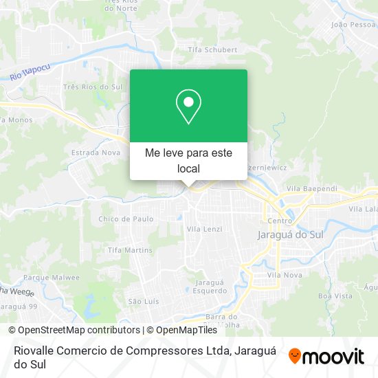 Riovalle Comercio de Compressores Ltda mapa