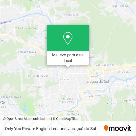 Only You Private English Lessons mapa