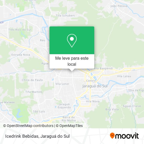 Icedrink Bebidas mapa