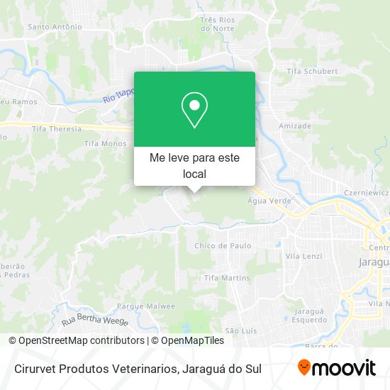 Cirurvet Produtos Veterinarios mapa