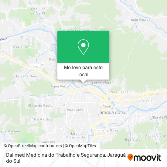 Dallmed Medicina do Trabalho e Seguranca mapa