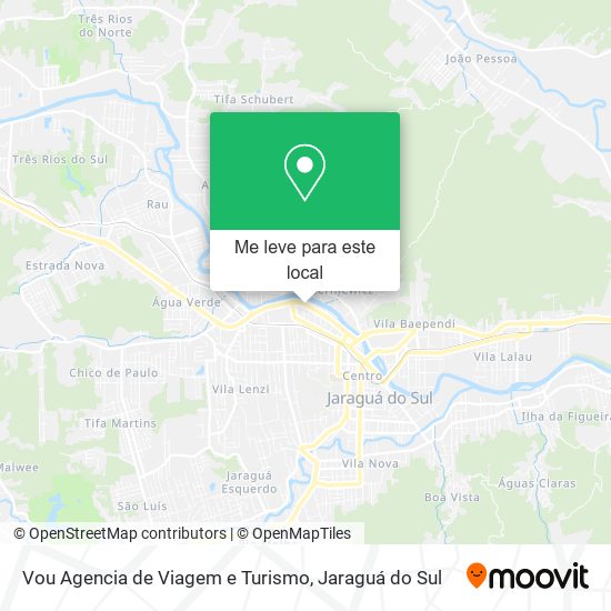 Vou Agencia de Viagem e Turismo mapa