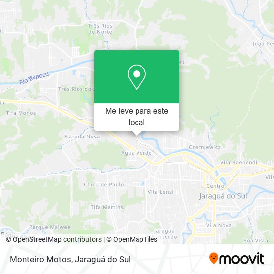 Monteiro Motos mapa