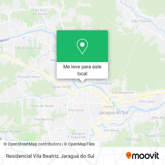 Residencial Vila Beatriz mapa