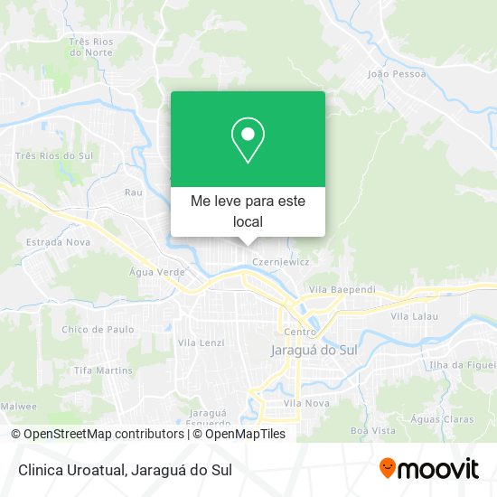 Clinica Uroatual mapa