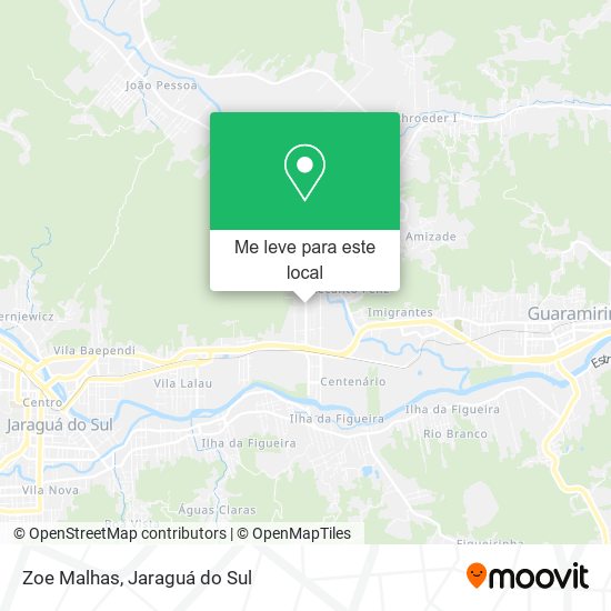 Zoe Malhas mapa