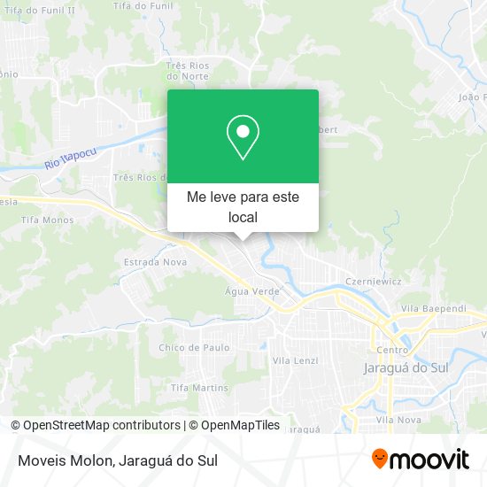 Moveis Molon mapa