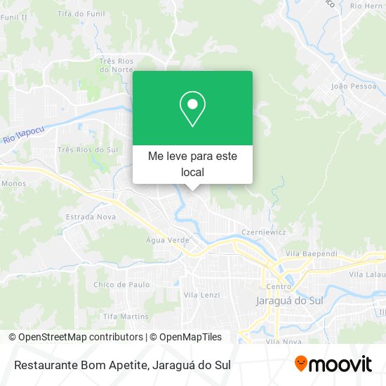 Restaurante Bom Apetite mapa