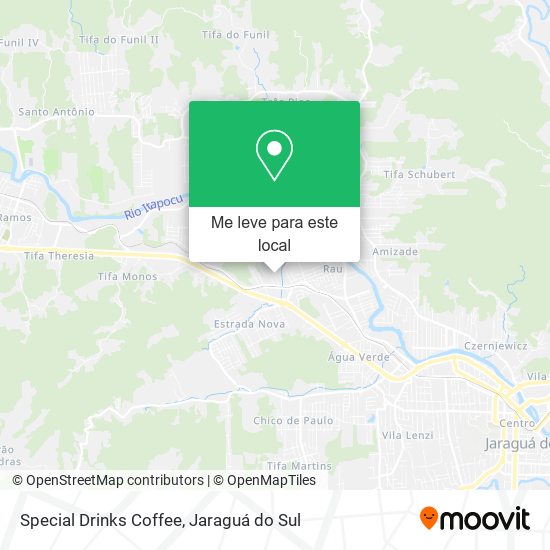 Special Drinks Coffee mapa