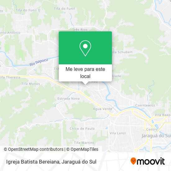 Igreja Batista Bereiana mapa