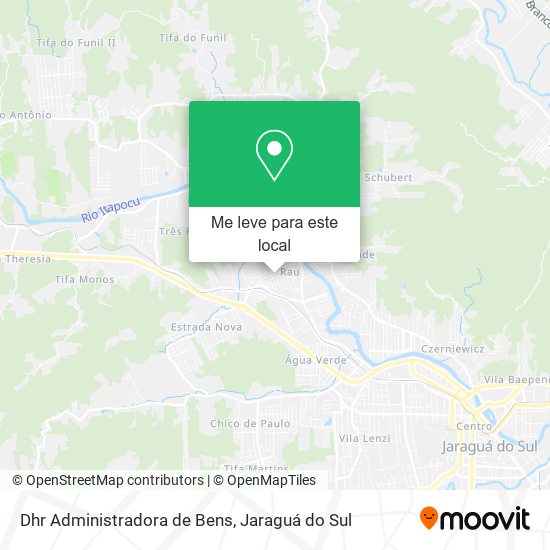 Dhr Administradora de Bens mapa