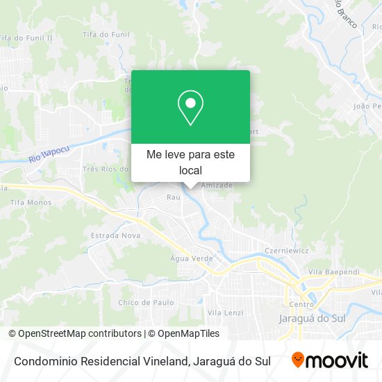 Condominio Residencial Vineland mapa
