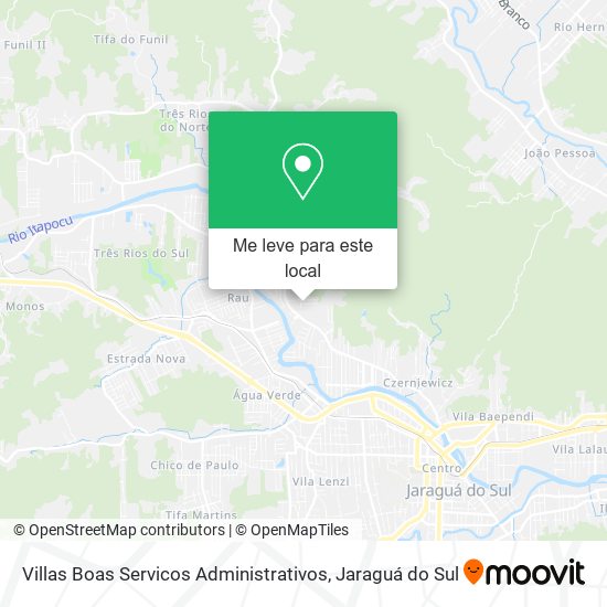 Villas Boas Servicos Administrativos mapa