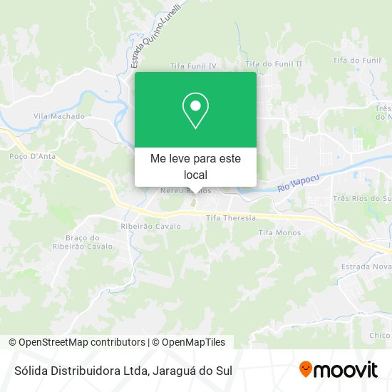 Sólida Distribuidora Ltda mapa