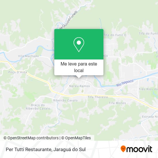Per Tutti Restaurante mapa