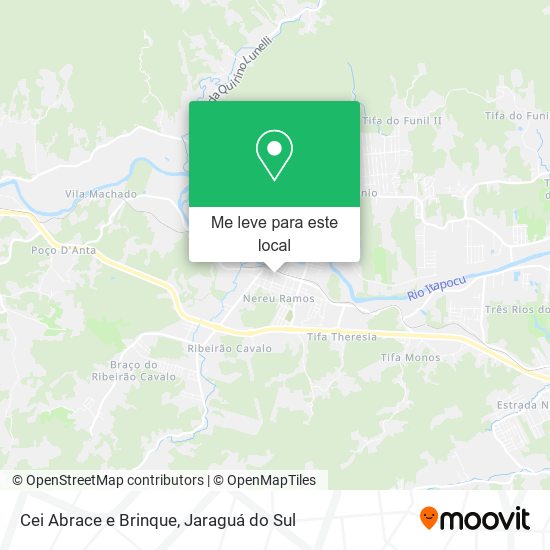 Cei Abrace e Brinque mapa