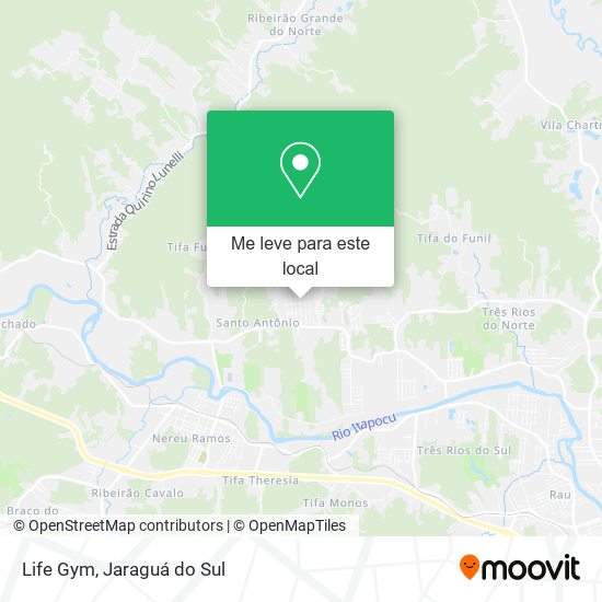 Life Gym mapa