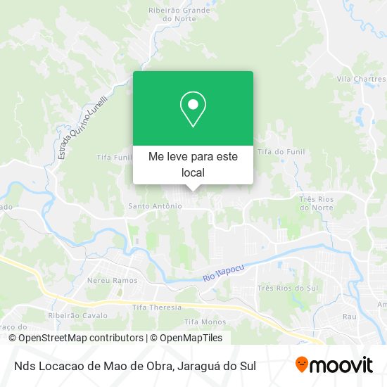 Nds Locacao de Mao de Obra mapa