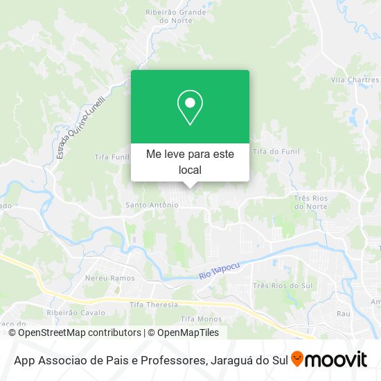 App Associao de Pais e Professores mapa