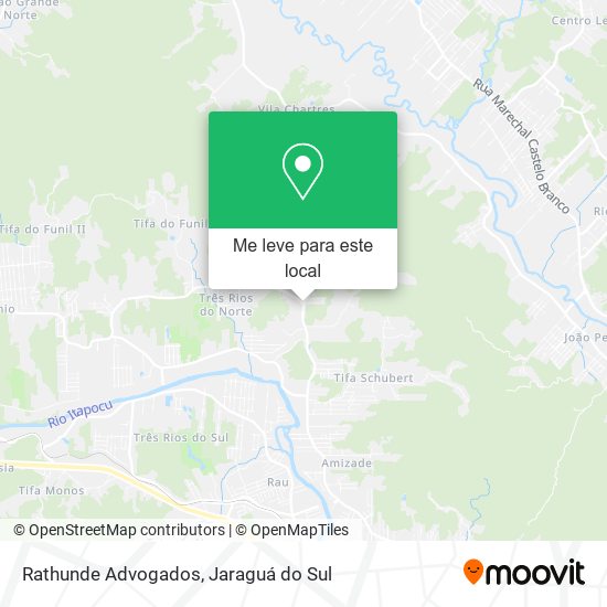 Rathunde Advogados mapa