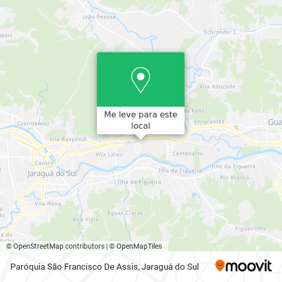 Paróquia  São Francisco De Assis mapa
