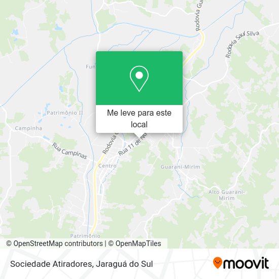 Sociedade Atiradores mapa
