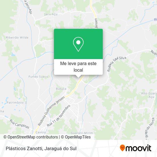 Plásticos Zanotti mapa