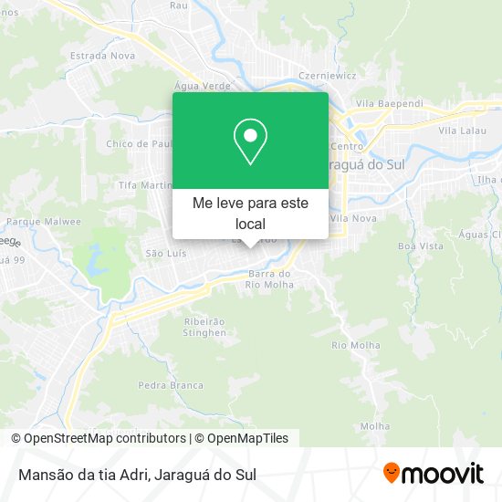 Mansão da tia Adri mapa