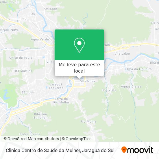 Clinica Centro de Saúde da Mulher mapa