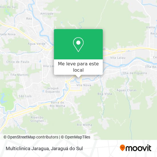 Multiclinica Jaragua mapa