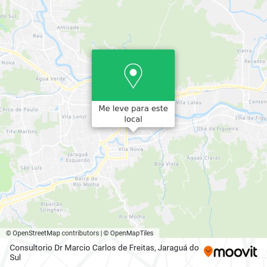 Consultorio Dr Marcio Carlos de Freitas mapa