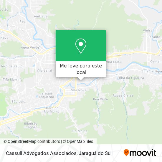 Cassuli Advogados Associados mapa