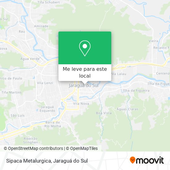 Sipaca Metalurgica mapa