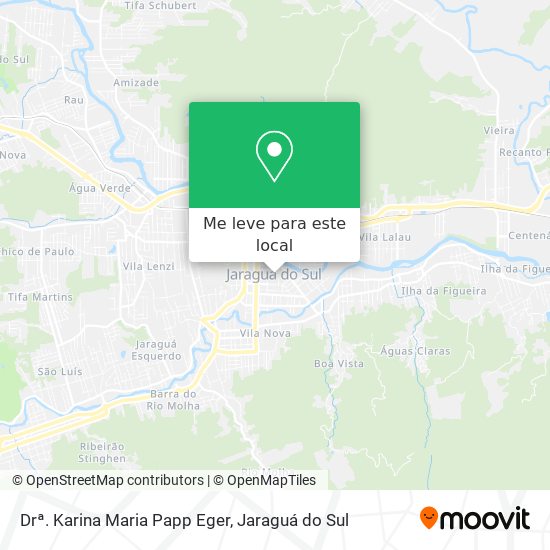 Drª. Karina Maria Papp Eger mapa