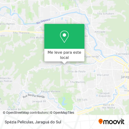 Spézia Películas mapa