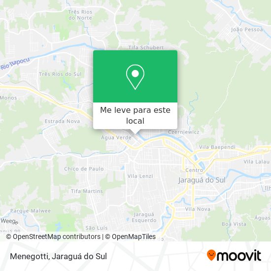 Menegotti mapa
