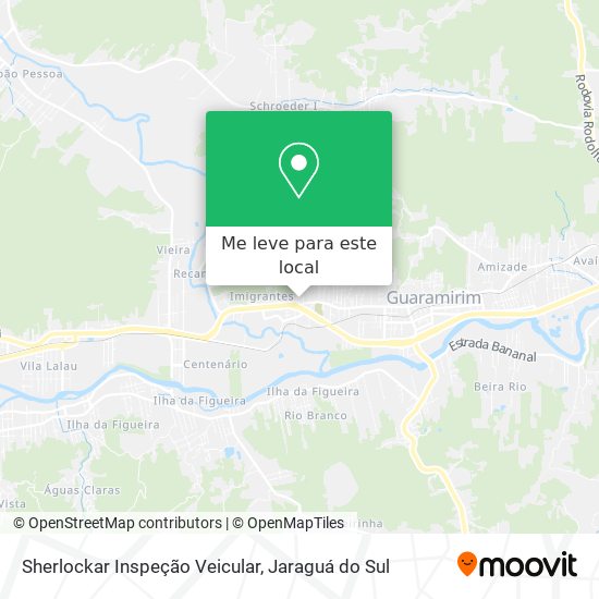 Sherlockar Inspeção Veicular mapa