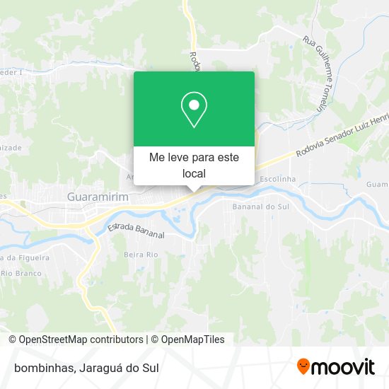bombinhas mapa