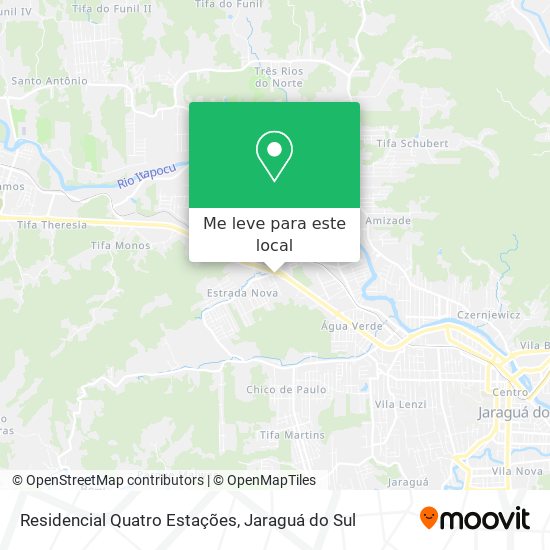 Residencial Quatro Estações mapa