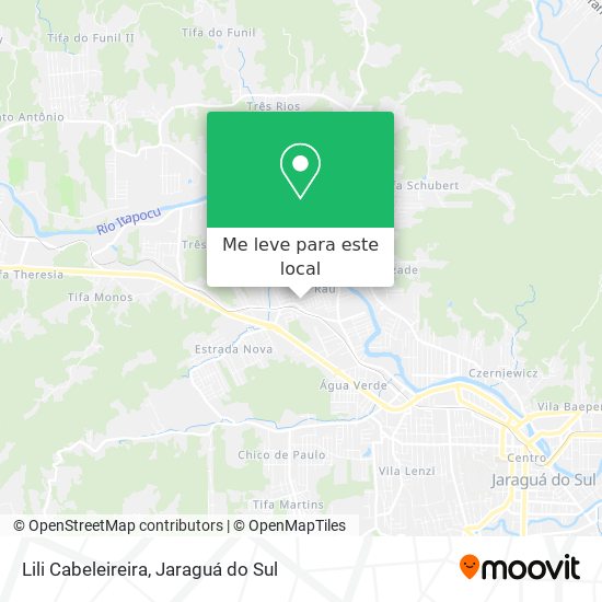 Lili Cabeleireira mapa