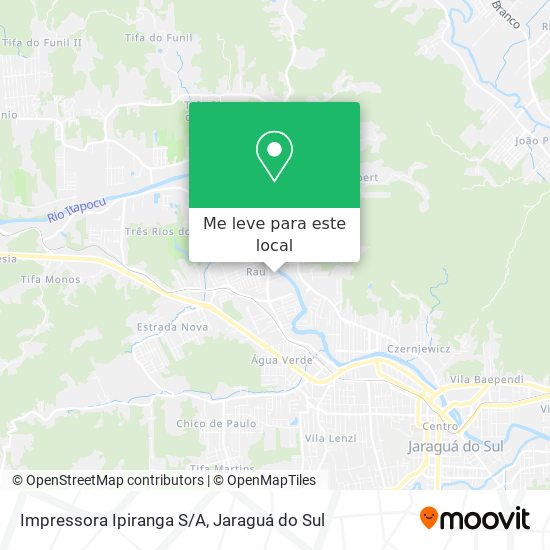 Impressora Ipiranga S/A mapa