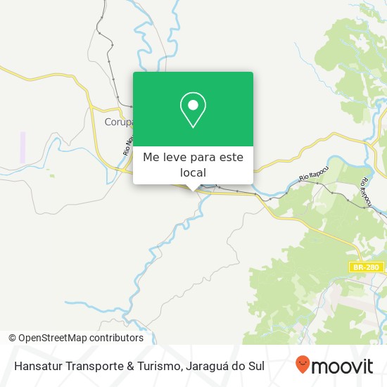 Hansatur Transporte & Turismo mapa